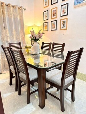 Dining area in  Pg at Vibhuti Khand – for Rent