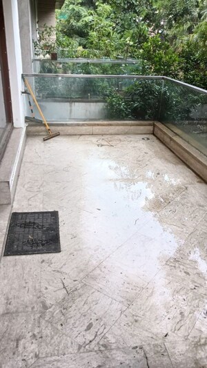 Balcony in 3 BHK Builder Floor at Andrews Ganj – for Sale