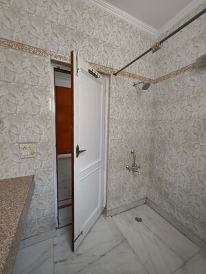 Bathroom in 3 BHK Builder Floor at Kalkaji – for Rent