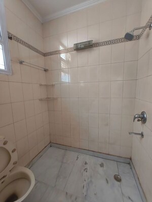 Bathroom in 3 BHK Builder Floor at Kalkaji – for Rent