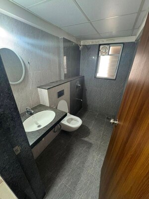 Bathroom in 2.5 BHK Apartment at Gera World of Joy, Kharadi – for Rent