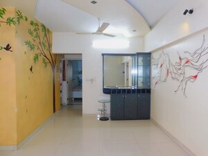 Living Room in 2.5 BHK Apartment at Chandak Boulevard 15, Malad East – for Rent
