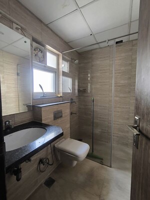 Bathroom in 3 BHK Builder Floor at BPTP Amstoria Country Floor, Sector 102 – for Rent