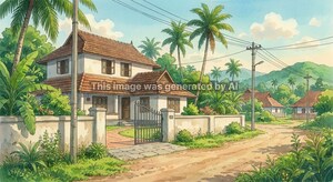  Independent House – Exterior View View at Eravu - for Sale