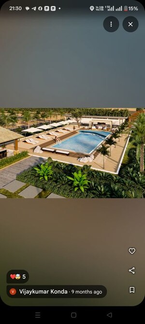 Master Plan in 3 BHK Apartment at My Home Sayuk, Tellapur – for Rent