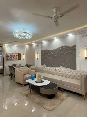 Living Room in 3 BHK Builder Floor at Uttam Nagar – for Sale