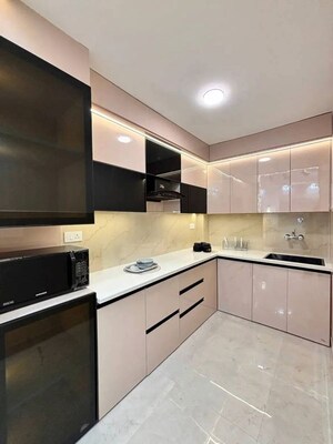 Kitchen in 3 BHK Builder Floor at Uttam Nagar – for Sale