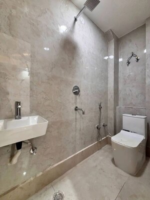 Bathroom in 3 BHK Builder Floor at Uttam Nagar – for Sale