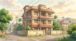  Apartment – Exterior View View at Pollachi - for Sale
