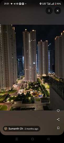 3 BHK +Apartment For Rent in My Home Sayuk