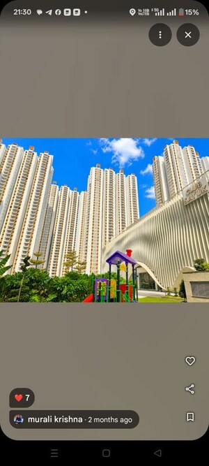 3 BHK Apartment – Exterior View View at My Home Sayuk, Tellapur - for Rent