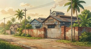 Industrial Plot – Exterior View View at Pallimukku - for Sale