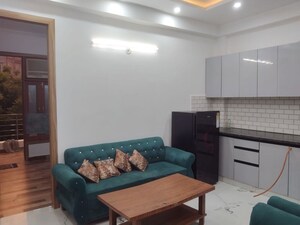 Living Room in 1 BHK Apartment at Saket – for Rent