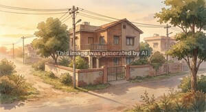  Independent House – Exterior View View at National Highway 71 - for Sale