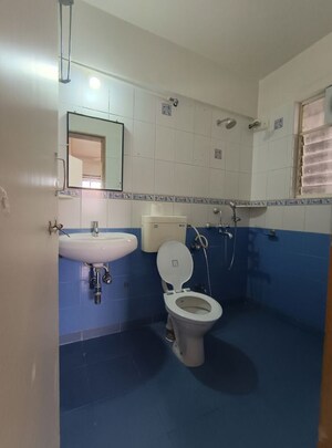 Bathroom in 2 BHK Apartment at Gagan Vihar, Gangadham – for Rent