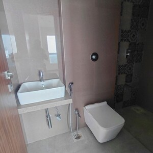 Attached Bathroom in 2 BHK Apartment at Group Satellite Elegance, Goregaon East – for Rent