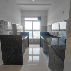 Kitchen in 2 BHK Apartment at Group Satellite Elegance, Goregaon East – for Rent