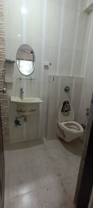 Bathroom in 1 BHK Apartment at Sayba Opal, Kurla East – for Rent