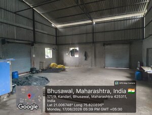  Industrial Plot – Exterior View View at Bhokar - for Sale
