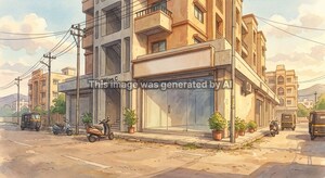  Shop – Exterior View View at Shirdi - for Sale