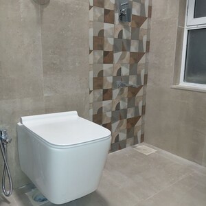 Bathroom in 2 BHK Apartment at Group Satellite Elegance, Goregaon East – for Rent