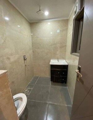 Bathroom in 3 BHK Apartment at Palm Residency Chhatarpur, Chattarpur – for Rent