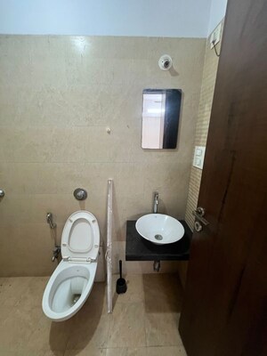 Bathroom in 3 BHK Apartment at Marathon Monte South, Byculla West – for Rent