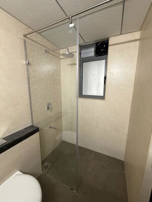 Bathroom in 2 BHK Apartment at Marathon Monte South, Byculla West – for Rent