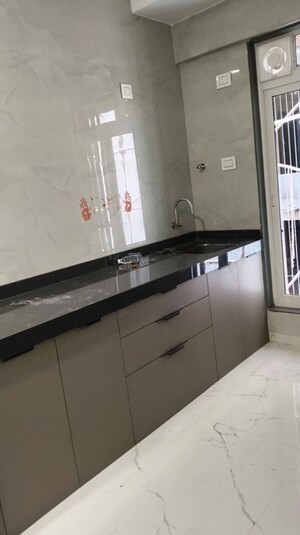 Kitchen in 2 BHK Apartment at Marathon Monte South, Byculla West – for Rent
