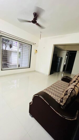 Living Room in 2 BHK Apartment at Karan Manor, Baner – for Rent