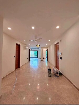 Dining area in 4 BHK Builder Floor at Chattarpur – for Rent