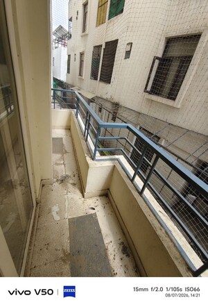 Balcony in 2 BHK Apartment at Shree Parshvanath Enclave, Krishnapuri – for Rent