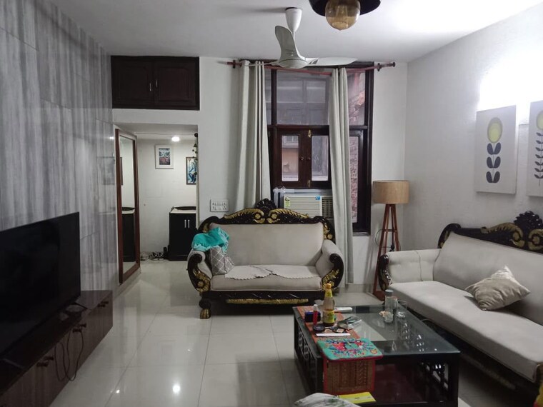 Living Room, greater kailash i 2 Bedroom 1500 Sq.Ft. Builder Floor In Greater Kailash I Delhi 10700116