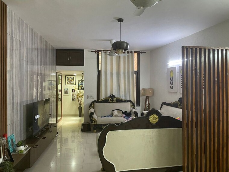 Living Room, greater kailash i 2 Bedroom 1500 Sq.Ft. Builder Floor In Greater Kailash I Delhi 10700116