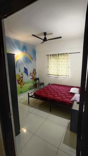 Bedroom in 2 BHK Apartment at Provident Kenworth, Rajendra Nagar – for Rent