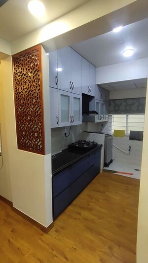 Kitchen in 2 BHK Apartment at Provident Kenworth, Rajendra Nagar – for Rent