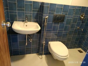 Bathroom in 2 BHK Apartment at Lodha Amara, Kolshet Road – for Rent