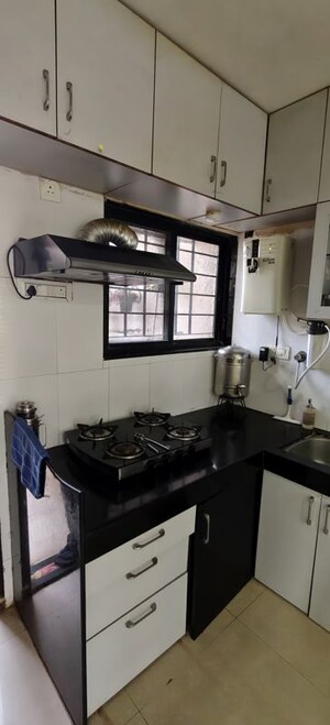 Kitchen in 3 BHK Apartment at Senapati Bapat Road – for Rent