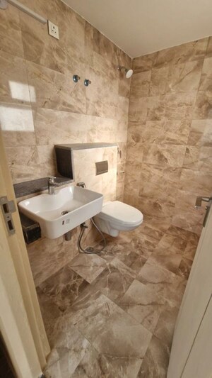 Bathroom in 3 BHK Builder Floor at BPTP Green Oaks, Sector 70a – for Rent