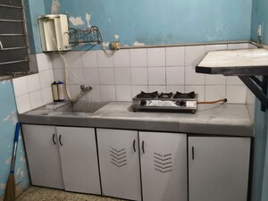 Kitchen in 1 BHK Apartment at Orion Complex, Aundh – for Rent