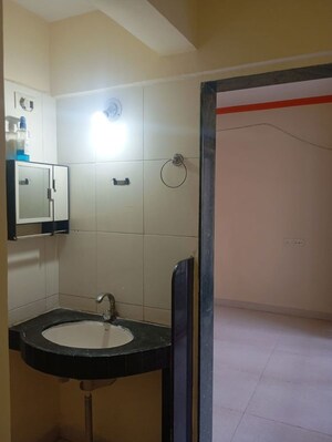 Bathroom in 1 BHK Apartment at Bhujbal Township, Kothrud – for Rent