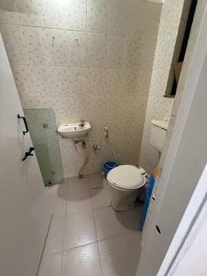 Bathroom in 3 BHK Apartment at Amrut Runwal Paradise, Kothrud – for Rent