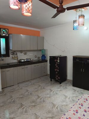 Kitchen in 1 RK Builder Floor at Malviya Nagar – for Rent