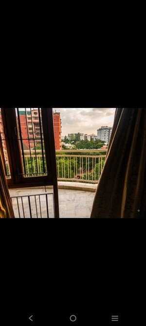 Balcony in 4 BHK Apartment at Gala Ikebana, Bodakdev – for Rent