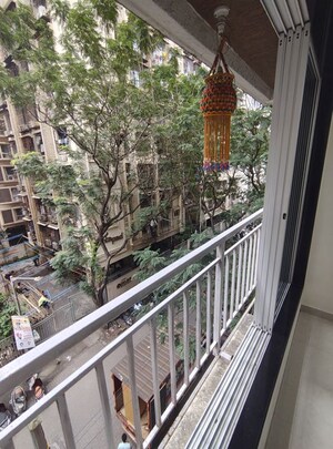 Balcony in 1.5 BHK Apartment at Drushti Sapphire, Ghatkopar East – for Rent