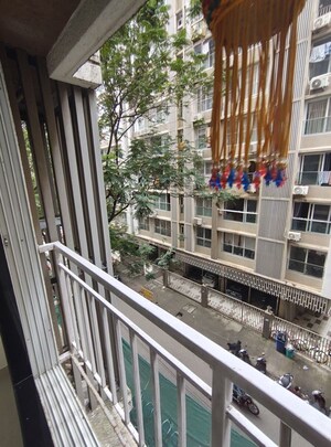 Balcony in 1.5 BHK Apartment at Drushti Sapphire, Ghatkopar East – for Rent
