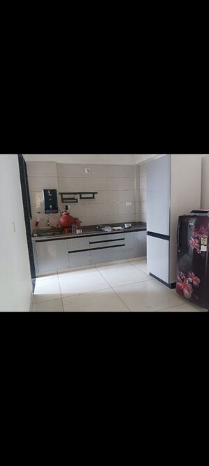 Kitchen in 3 BHK Apartment at Gunatit Antilia One, Ghatlodia – for Rent