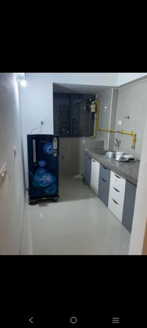 Kitchen in 2 BHK Apartment at Shilp Ananta, Shela – for Rent