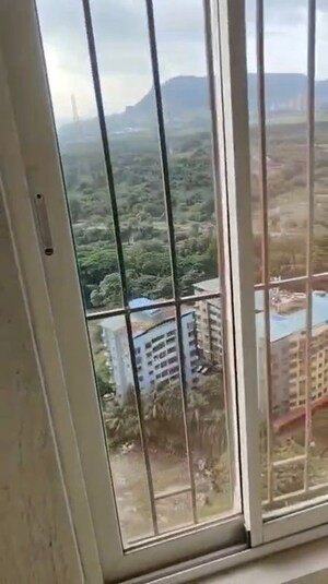 Balcony in 2 BHK Apartment at Dosti Tulip, Balkum Pada – for Rent