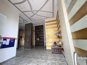 Staircase in 3 BHK Apartment at JM Florance, Tech Zone 4 Greater Noida – for Rent